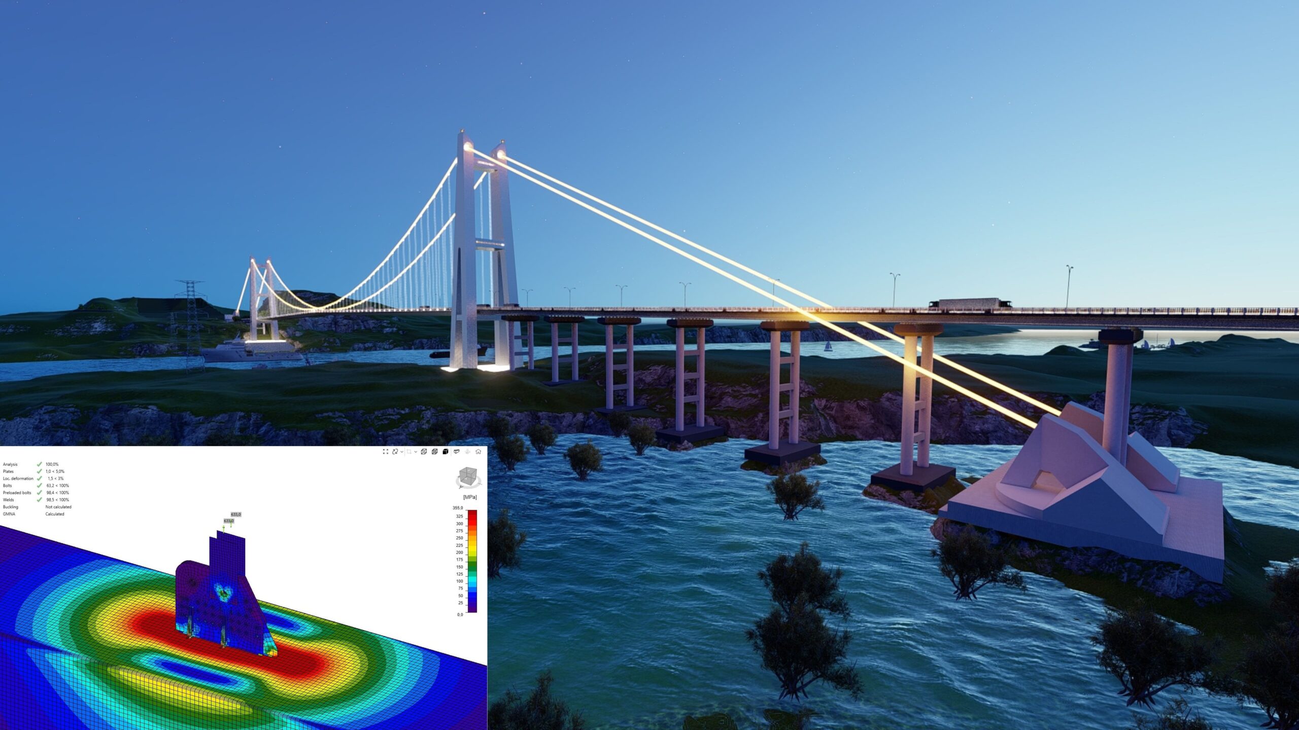 Buton-Muna Bridge BUTON-MUNA SUSPENSION BRIDGE